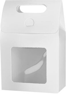 30 @ 24 Kraftpapier Zakken Kraftpapier Venster Bags Snoep Verpakking Papier Diy Sieraden Pack Display Voedsel opbergzakken WH