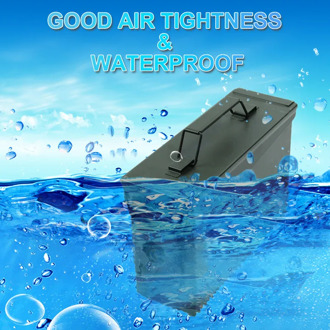 30 Cal Metal Ammo Case Can Military and Army Solid Steel Waterproof Holder Box for Long-Term Gun Ammo Storage Stackable