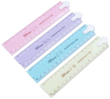 30 cm School briefpapier Kawaii Snoep Tekening Multifunctionele Folding Plastic Heerser Kinderen Kantoor Schoolbenodigdheden