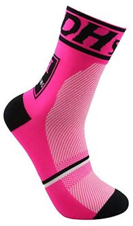 30 # Fietsen Sokken Ademend Basketbal Running Voetbal Sokken Anti Zweet En Anti Skid Compressie Sokken Voor Mannen En Vrouwen rood