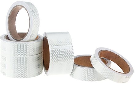 30 # Fluorescent Mtb Fiets Tape Fietsen Velg Reflecterende Stickers Decal 6 Soort Cool Auto Helm Lichtgevende Stickers