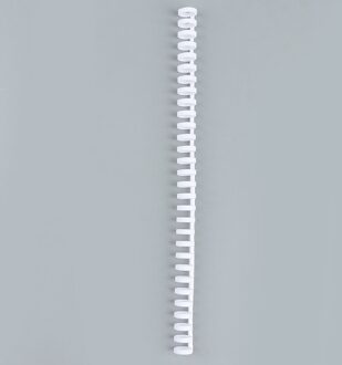 30 Gaten A4 A5 A6 Losbladige Plastic Binding Ring Lente Spiraal Ringen Papier Notebook Briefpapier Kantoorbenodigdheden wit