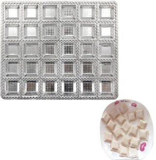 30 Gaten Aluminium Empanadas Mould Voor Knoedel Ravioli Deeg Gebak Pie Maker Tool Diy Bakvorm Keuken Accessoires