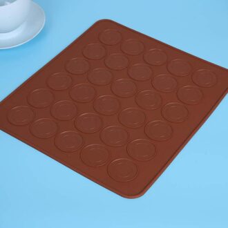 30 Gaten Siliconen Mat Voor Oven Macaron Siliconen Bakken Mat Non-stick Bakken Macaron Cake Pad Bakvormen Gebak Bakken tool
