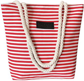 30 # Grote Capaciteit Riem Tas Voor Dames Streep Riem Tas Mode Grote Capaciteit Riem Tas canva Bag Trend Product Portemonnee rood