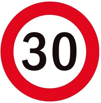 30 jaar onderzetters/bierviltjes - 25x stuks - Sweet 30 - verjaardag - feestartikelen Multi