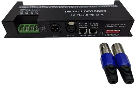 30 Kanaals Rgb DMX512 Decoder Led Strip Controller 60A Dmx Dimmer Pwm Driver Input DC9-24V 30CH Dmx Decoder Licht Controle