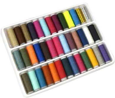 30 Kleuren Naaigaren Polyester 250Yards Per Spoelen Voor Hand & Machine Naaien Polyester Accessoires Diy Naaigaren #25 39 kleur