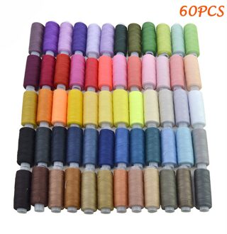 30 Kleuren Naaigaren Polyester 250Yards Per Spoelen Voor Hand & Machine Naaien Polyester Accessoires Diy Naaigaren #25 60 kleur