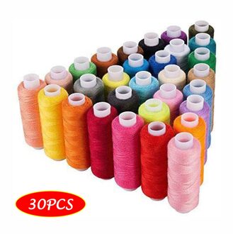 30 Kleuren Naaigaren Polyester 250Yards Per Spoelen Voor Hand & Machine Naaien Polyester Accessoires Diy Naaigaren #25