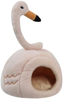 30 # Kooi Voor Hamster Voor Cavia Voor Ratten Leuke Zachte En Comfortabele Huisdier Kamer Huis Voor Hamster In de Vorm Van Een Vissenstaart roze