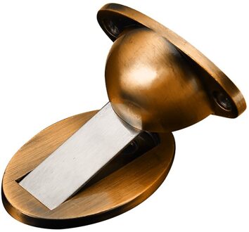 #30 Magnetische Onzichtbare Deur Holder Stopper Doorstop Anti-Collision Floor Gemonteerde Anti-Collision Floor Gemonteerde Houder geel
