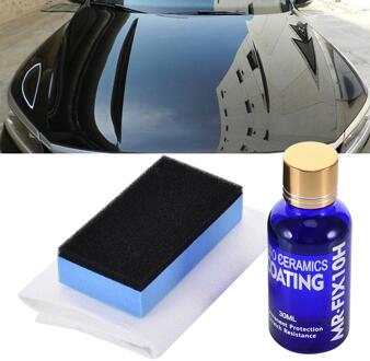 30 Ml Hardheid 10H Super Hydrofobe Auto Vloeibare Jas Paint Care Auto Glas Coating Duurzaamheid Anti-Corrosie Coating gereedschap Kits