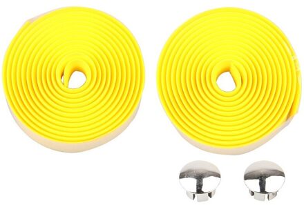 30 # Mtb Racefiets Stuurlint Cork Grips Effen Kleur Fietsen Road Fiets Wrap Tapes Twee Bar Pluggen fiets Accessoires YE