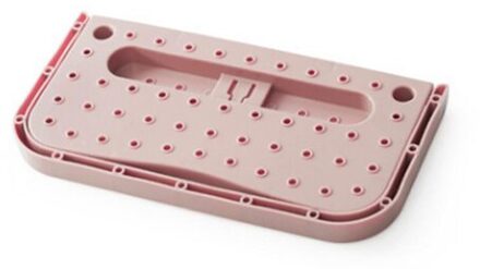 30 Naadloze Muur Gemonteerde Schoenenrek Thuis Opslag Drie-Dimensionale Muur Slippers Plank Hoge Hakken Sportschoenen Opslag rack roze