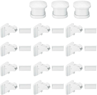 30 Pcs Magnetic Cabinet Drawer Cupboard Lock Kids Baby Safe Child Proof Kit