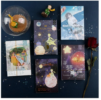 30 Pcs/Set The Little Prince Series Postcard Creative Dream Greeting Cards Birthday Card DIY Journal Decoration