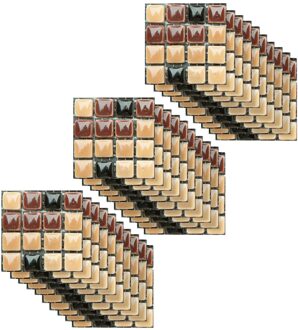 30 Pcs Zelfklevende Tegel Sticker Badkamer Keuken Decor Wallpaper Home Muur 3D Tegel Sticker Decoracion Hogar Moderno Pegatinas