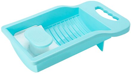 30 # Plastic Wasserette Wasbord Antislip Ondergoed Sok Mini Wasbord Scrubboards Wassen Boord Zeephouder Wasserij Schrobben