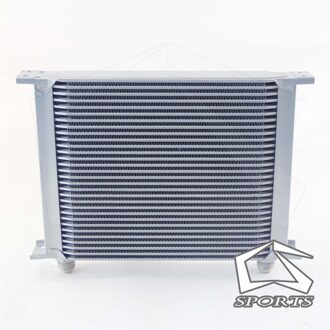 30 Rij Legering 10-Een Oliekoeler Voor Universele Auto AN10 Koelsysteem Voor Alle Japanse Auto 'S zilver