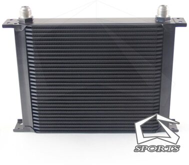 30 Rij Legering 10-Een Oliekoeler Voor Universele Auto AN10 Koelsysteem Voor Alle Japanse Auto 'S zwart