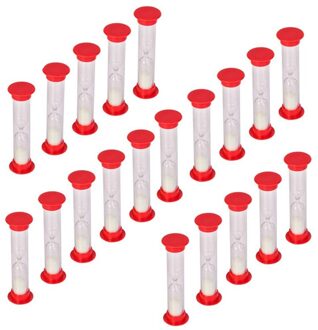 30 Sec Zand Timer Zandloper Zandloper Klok Countdown Bulk Speelgoed Set Timers Kids Games Pack Van 20 (Wit Zand)