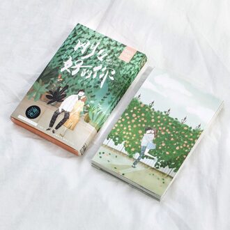 30 Sheets/Set Leuk Je Te Ontmoeten Lichtgevende Postkaart/Wenskaart/Boodschap Kaart/Verjaardag Brief Envelop Card