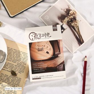 30 Sheets/Set Retro Passerende Tijd Postkaart Tijd Fotografie Serie Wenskaart Boodschap Kaart Verjaardag Card