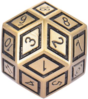 30-Side Metalen Dobbelstenen Tafelblad Spel Spelen Board Games