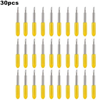 30 Stks/partij 30/45/60 Graden Roland Plotter Cutter Mes Hardmetaal Blade Voor Vinyl Cricut Snijden Vinyl Messen offset 30 stk 30 mate