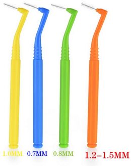 30 stks Rager Zachte Push schoonmaken Tandenborstel dental Floss brosse een deuken cepillo escova interdentale Tanden borstelen naad