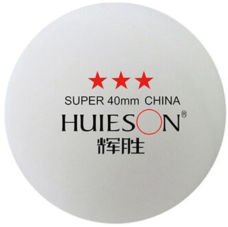 30 Stks/set 3-Star Tafeltennisballen Pingpong Amateur Professionele Training Bal MC889 wit