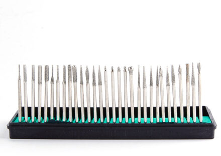 30 Stks/set Legering Elektrische Manicure Nail Art Drill Bits Set Manicure Frezen Legering Slijpen Hoofd Pedicure Nail Drill Bits Toolkit