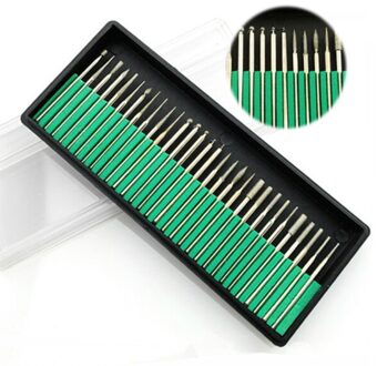 30 stks/set Nail Boren Elektrische Pedicure Bits voor Manicure Machine 2.35 Staaf Indienen Manicure Tool voor Nail Art Boor nagelvijl