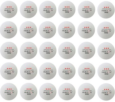 30 stks/zak Tafeltennis Ballen Ping Pong Bal Wit voor Amateur Geavanceerde Training Bal Racket Sport