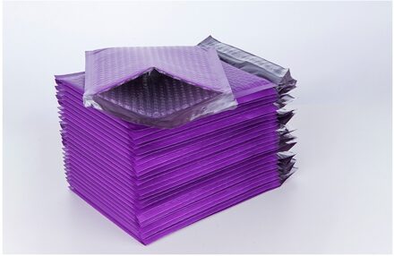 30 Stuks 18.5*23 Met 4Cm Verdikte Paars Plating Papier Bubble Enveloppen Tassen Mailers Padded Envelop Bubble mailing Zak
