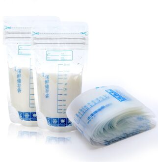 30 Stuks 250Ml Melk Vriezer Zakken Moeder Melk Babyvoeding Opslag Moedermelk Opbergtas Bpa Gratis Baby Veilig feeding Tassen Voeden
