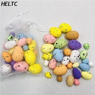 30 Stuks Foam Paaseieren Voor Home Party Diy Craft Kids Favor Pasen Decor