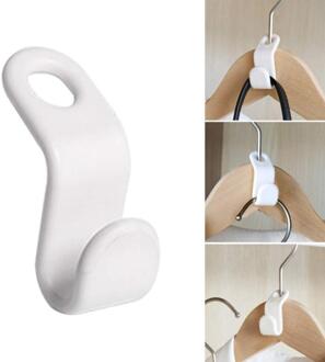 30 stuks Kleding Verbinding Haak Dragende Ruimtebesparend Verdikte Garderobe Multifunctionele Hanger Verbinding Huishouden
