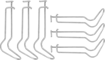 30 Stuks Plant Ondersteuning Lente Clip Voorjaar Draad Clip Rvs Bevestigingsklem Voor Tuin Kas Landbouw for 11mm