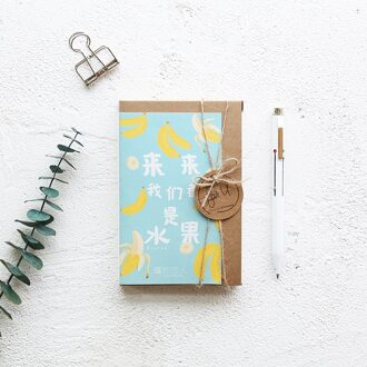 30 Vellen/Lot Heerlijke Fruit Serie Postkaart/Wenskaart/Wens Kaart/Kerst En Nieuwjaar