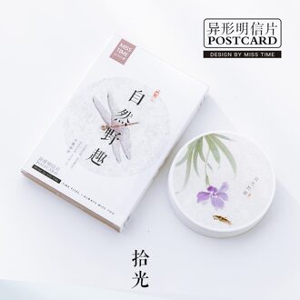 30 Vellen/Lot Wilde Natuur Postkaart/Wenskaart/Wens Kaart/Kerst En Nieuwjaar