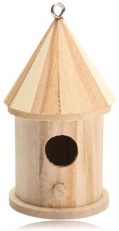 30 # Vogel Huis Houten Opknoping Nestelen Dozen Met Lus Voor Huis Tuin Yard Decoratie Vogelhuisjes Pet Supply Accessoires