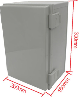 300*200*160mm Waterproof Enclosure Case Electronic Junction Project Outdoor Electrical Connection box