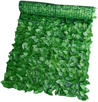 300*50Cm Kunstmatige Hek Privacy Blad Roll Muur Landschapsarchitectuur Hek Privacy Hek Scherm Diy Outdoor Tuin Balkon Hek appel leaf / 50 X 300CM