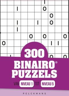 300 Binairo puzzels