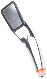 300 Kleine Gaatjes Druk Water Booster Saving Vierkante Douchekop Handheld Abs Baden Sproeier Spa Badkamer Handdouche Filter oranje hoofd