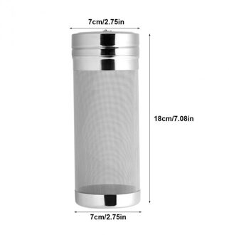 300 Micron Rvs Hop Spider Mesh Bier Filter Zeef Voor Zelfgemaakte Home Brew Koffie Droog Hopper Bier Brouwen Blauw