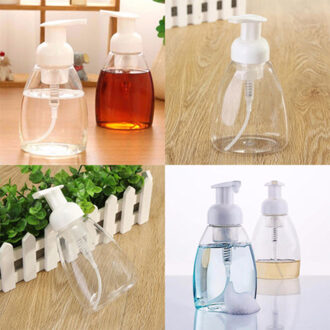 300 Ml Lege Plastic Reizen Foamer Zeepdispenser Schuim Pomp Fles Reizen Plastic Draagbare Handige Fles