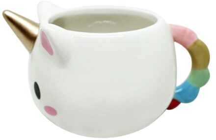 300 ml Regenboog Paard Eenhoorn Mokken Cup Schattigheid 3D Eenhoorn Keramische Mok Koffie Wilde Vinden Magical Horse Cups Magichome Kerst